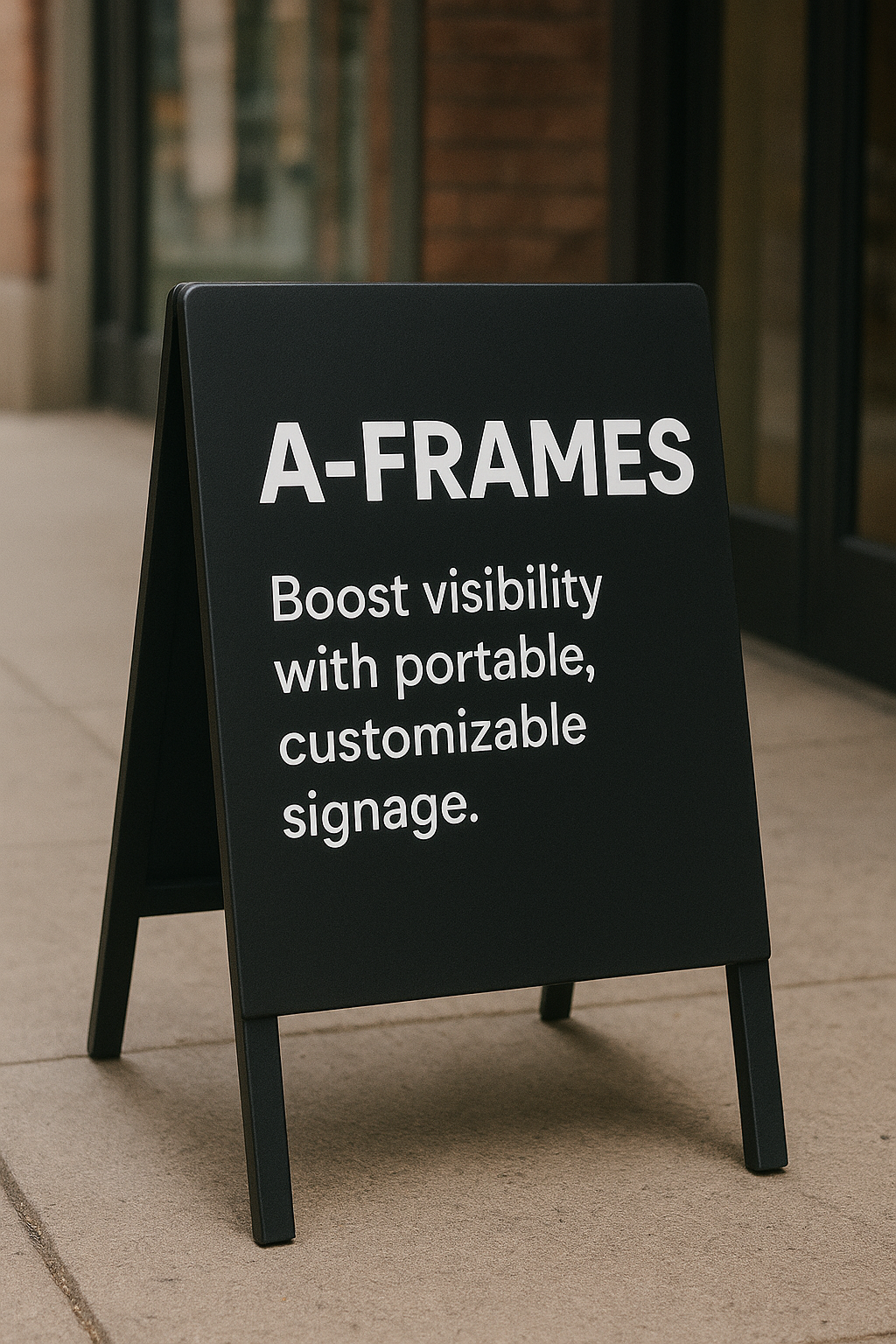 Portable A-Frame Signs in Arizona – customizable signage to boost visibility