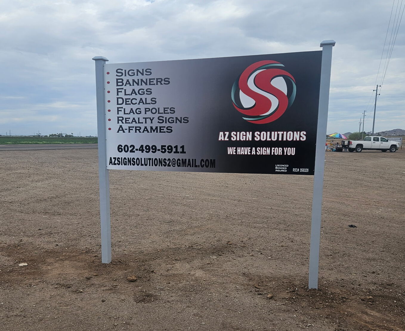 Custom Sign banner Installation in Arizona - AZ Sign Solutions
